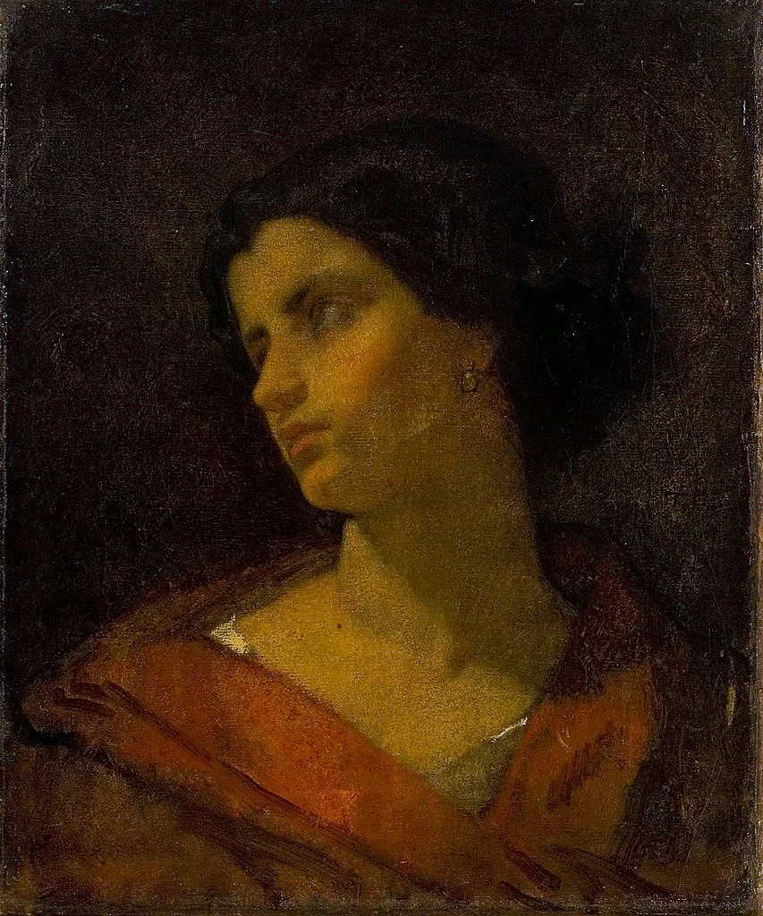 Testa di donna, studio - Galleria nazionale finlandese